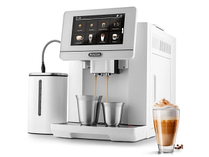 Zulay Magia Lux White Automatic Espresso Machine